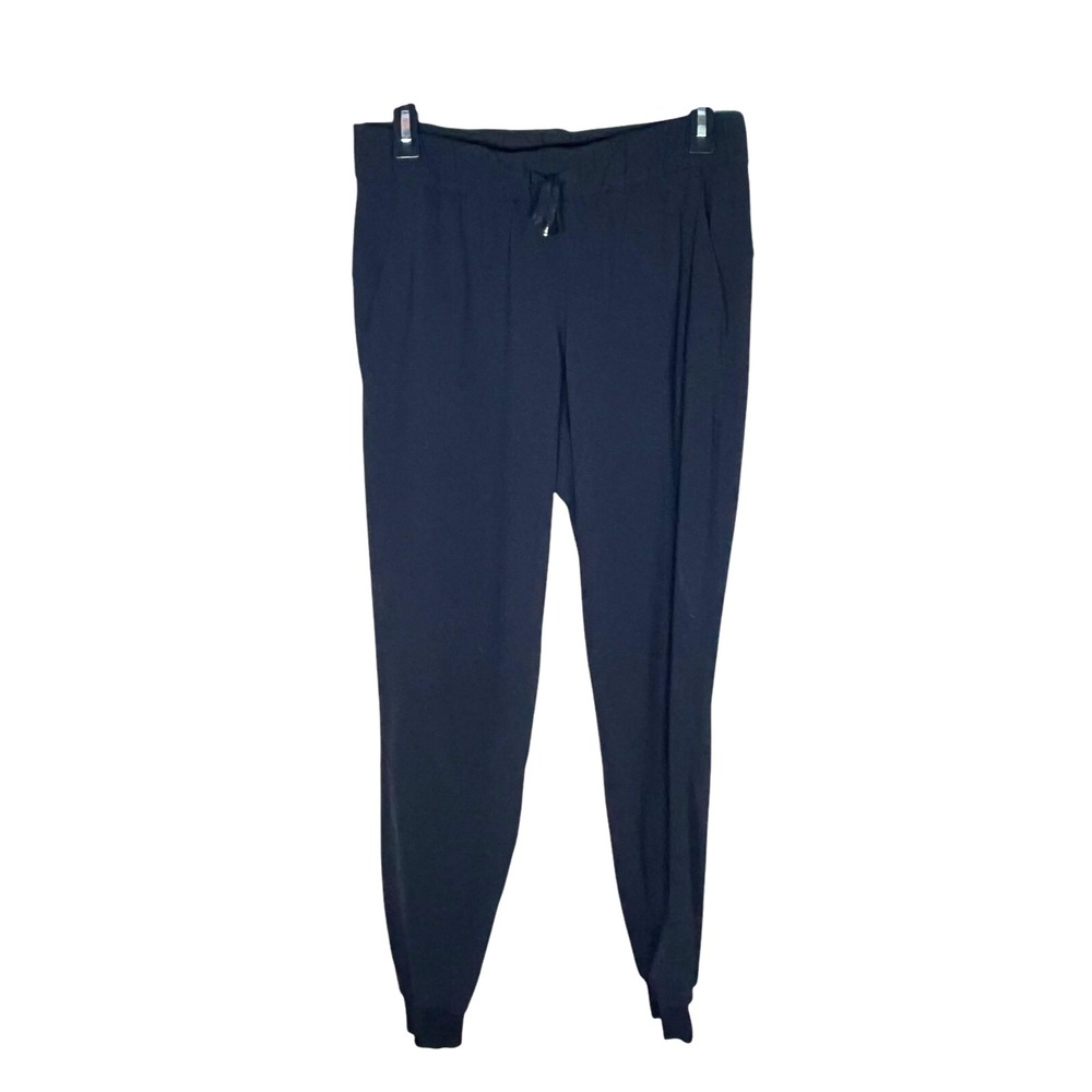 Lululemon Women's Black Elastic Waist Jogger Pants Waist 29" Size 6